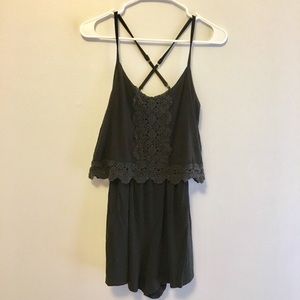 Black Hollister Romper